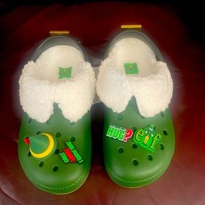 Limited Edition Elf Crocs Brand New Never Worn